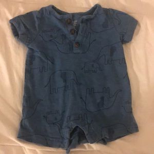 Carters blue romper 3M
